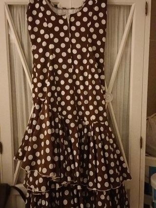 Traje de flamenca.Vestido de gitana