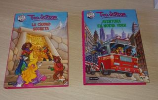 Libros Bat Pat y Tea Stilton