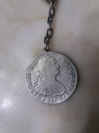 llavero de plata 