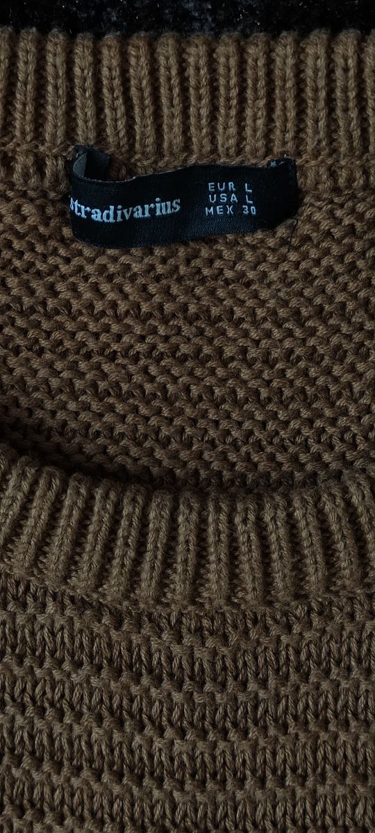 Jersey Stradivarius. Jersey oversize. Rayas. punto