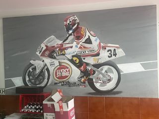 Cuadro kevin schwantz 500 suzuki