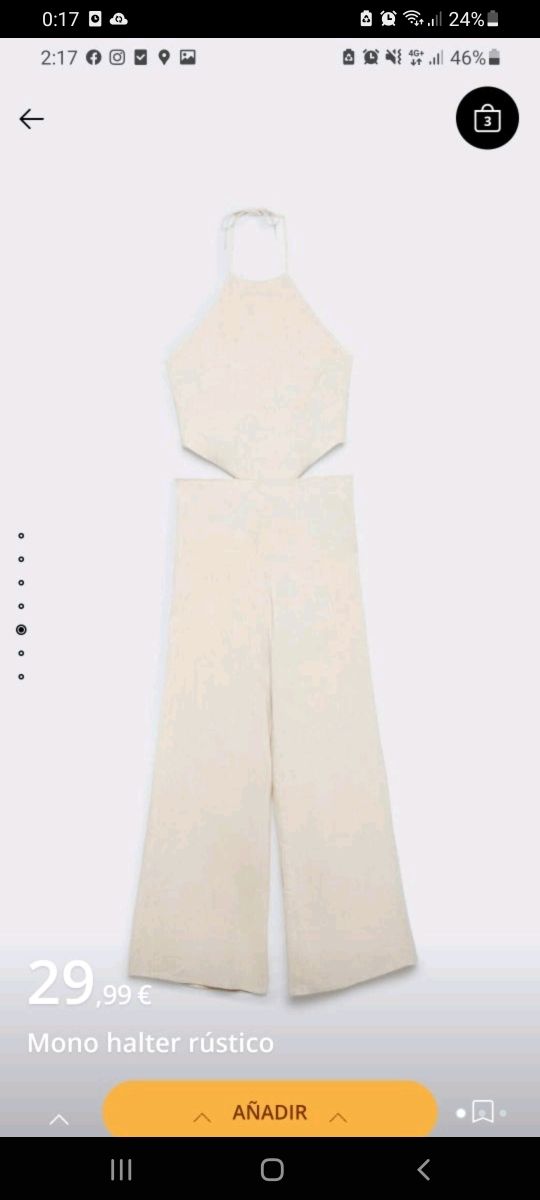 MONO halter Stradivarius Talla 36