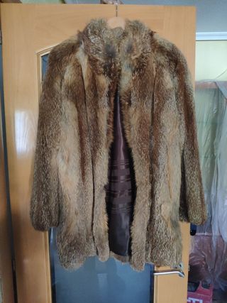 Chaquetón piel de zorro