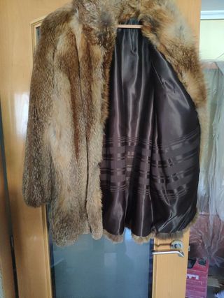 Chaquetón piel de zorro