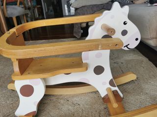 Caballito balancín de madera VILAC