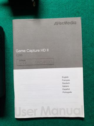 CAPTURADORA AVER MEDIA HD II C-285