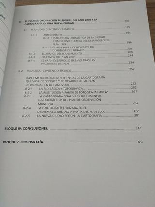 evolución espacial de Guadalajara según la cartogr