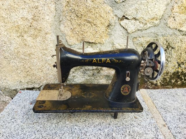 cabeza de máquina de coser alfa