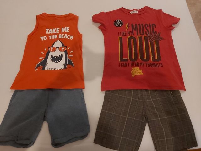 Lote ropa niño verano