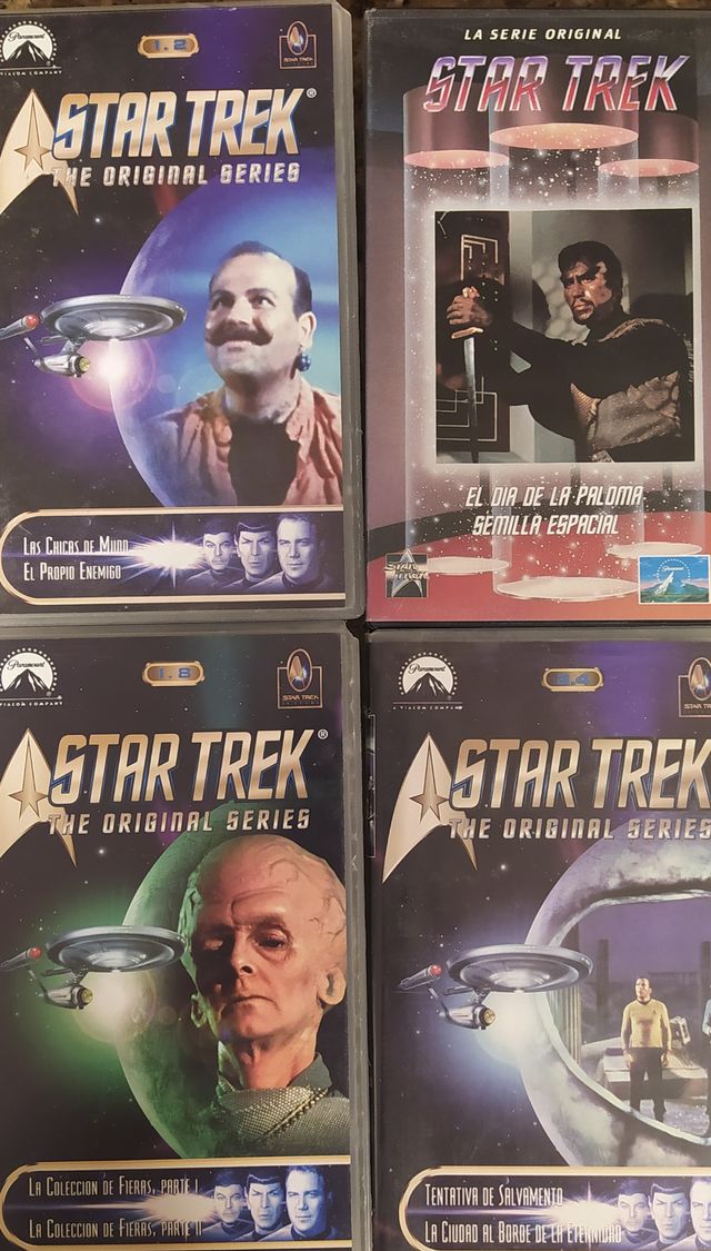 Cintas VHS star trek
