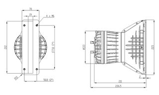 BMS 4508ND motor de agudos coaxial