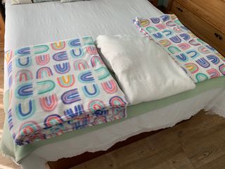 Juego de sábanas toalla