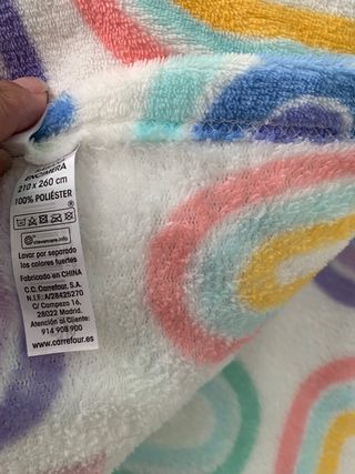 Juego de sábanas toalla