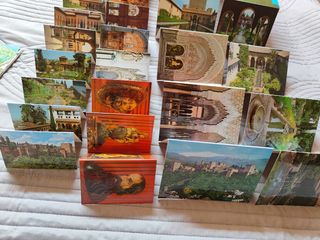 GRANADA. Lote 65 postales antiguas, nuevas.