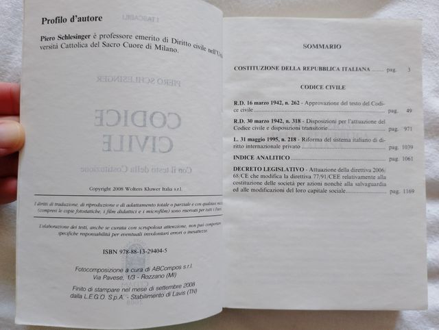 Codice civile tascabile