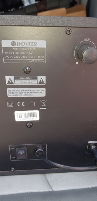 woxter big  bass 245