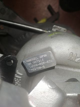 Turbo motor honda N22A1