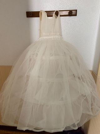 Cancán traje fallera o Comunion 8-10 años