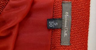 Top rojo Massimo Dutti