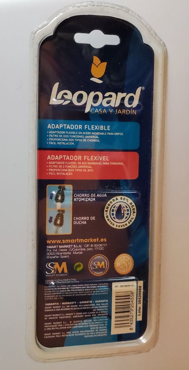 Extensor flexible de grifo