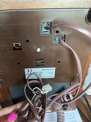 Teléfono antiguo italiano