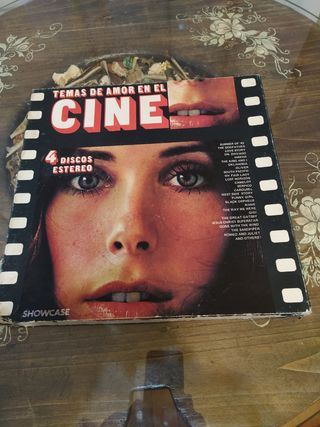 Discos de canciones de amor cine