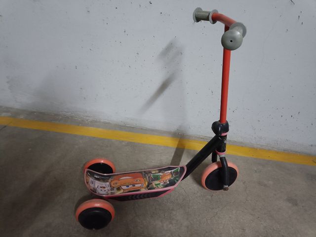 patinete con 3 ruedas