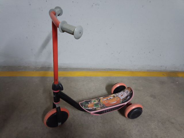 patinete con 3 ruedas