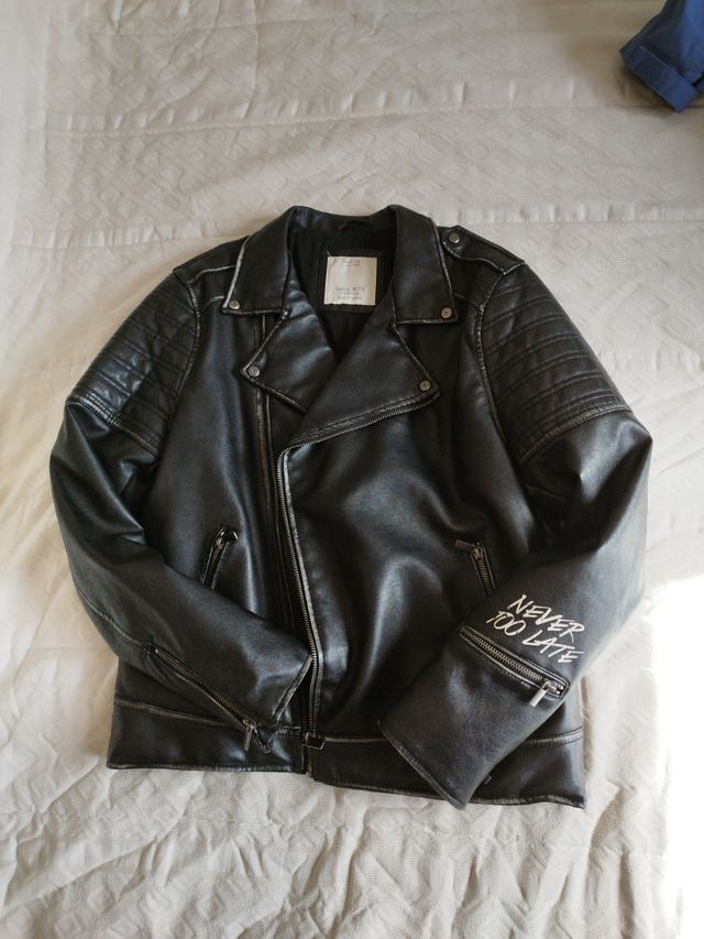 Chaqueta rockera polipiel.unisex