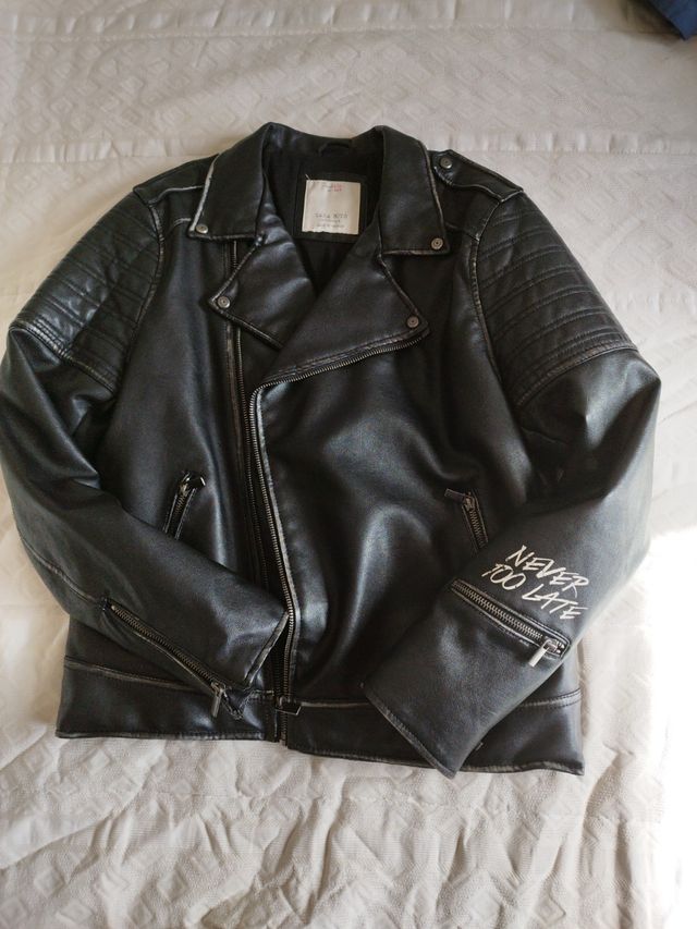 Chaqueta rockera polipiel.unisex