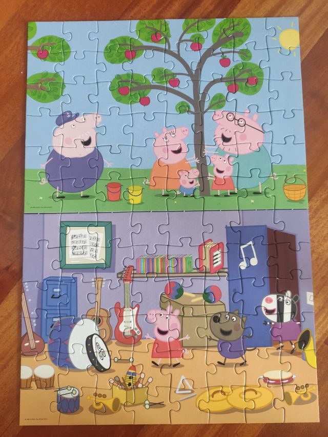 Puzzle Peppa pig