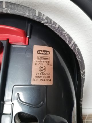 Silla de Coche Grupo 1/2 chicco artsana