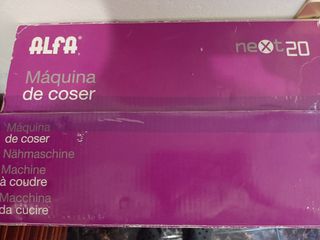 maquina de coser alfa