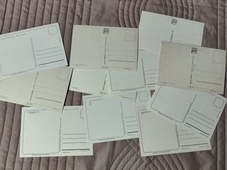 HUELVA. Lote 11 postales antiguas, nuevas.