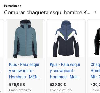 CHAQUETA SQUI 575€ HOMBRE ORIGINAL KJUS T48 