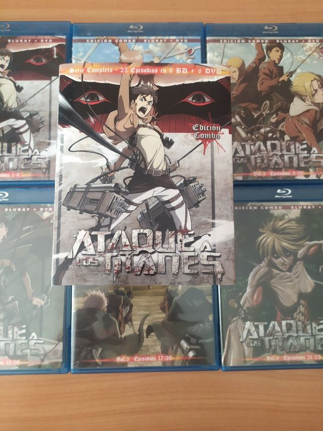 Serie ataque de los titanes