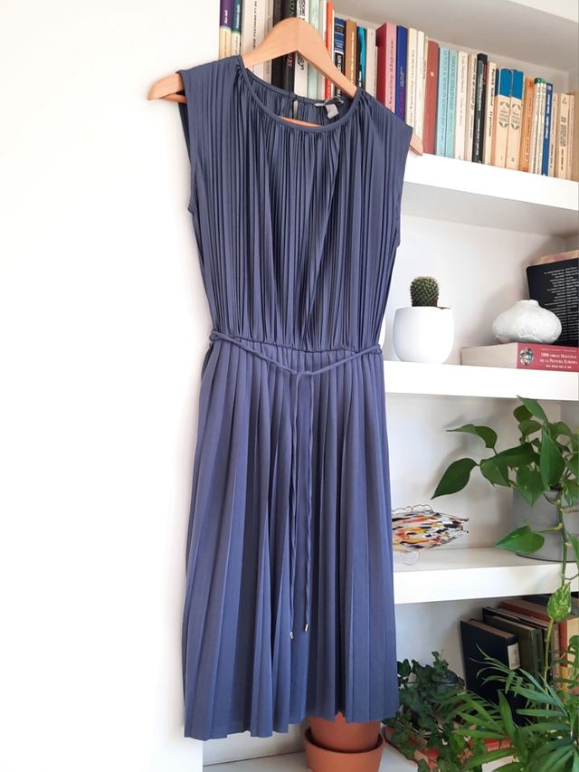 Vestido de tablas de H&M