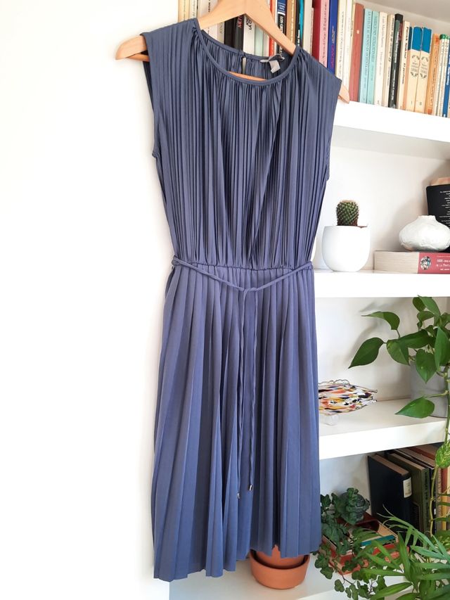 Vestido de tablas de H&M