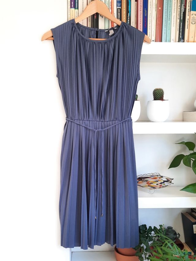 Vestido de tablas de H&M