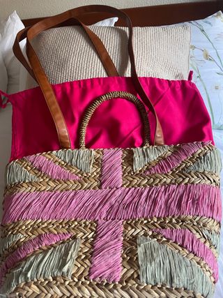 Bolso rafia Pepe Jeans