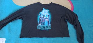 camiseta manga larga stranger things