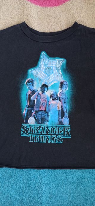 camiseta manga larga stranger things
