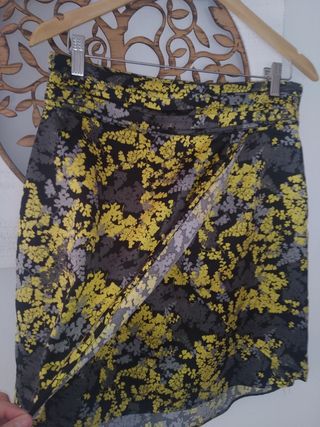 Falda mini, estampada
