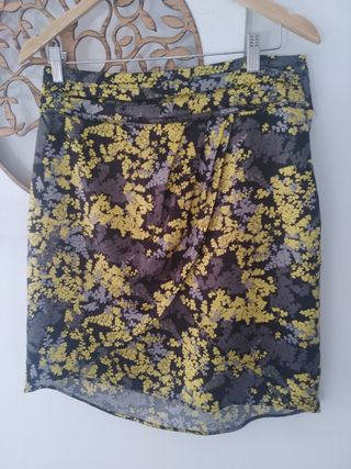 Falda mini, estampada