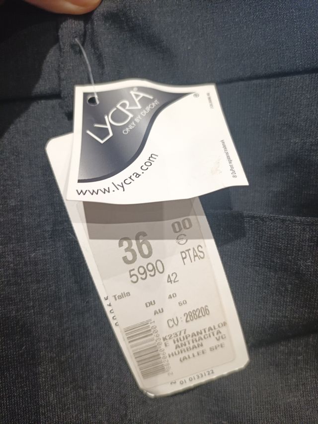 Pantalón caballero de vestir.