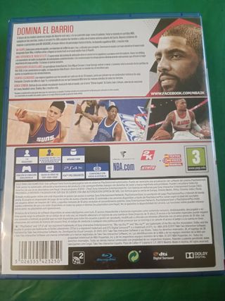 Juego NBA 2K18 para PS4.