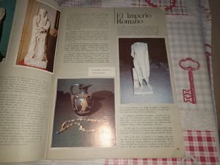 Álbum de cromos completo Nuestro Tesoro Artístico.