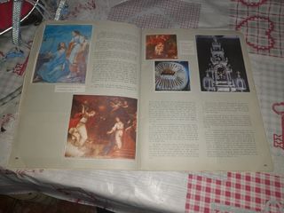 Álbum de cromos completo Nuestro Tesoro Artístico.