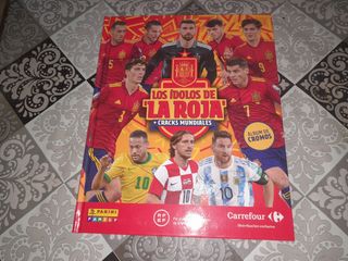 Álbum de Cromos Completo Los Ídolos de la Roja.
