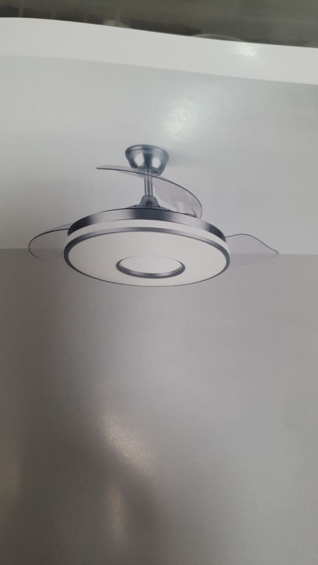 Ventilador recoge aspas